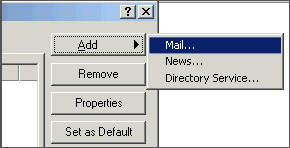 Add Mail In Outlook Express