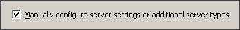 Manually Configure Email Account