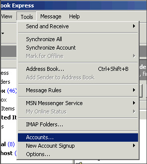 Outlook Express Account